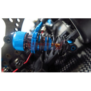 Yeah Racing DSG-0055GM Shock-Gear 55mm Damper Set for 1/10 RC Touring Car GunMetal